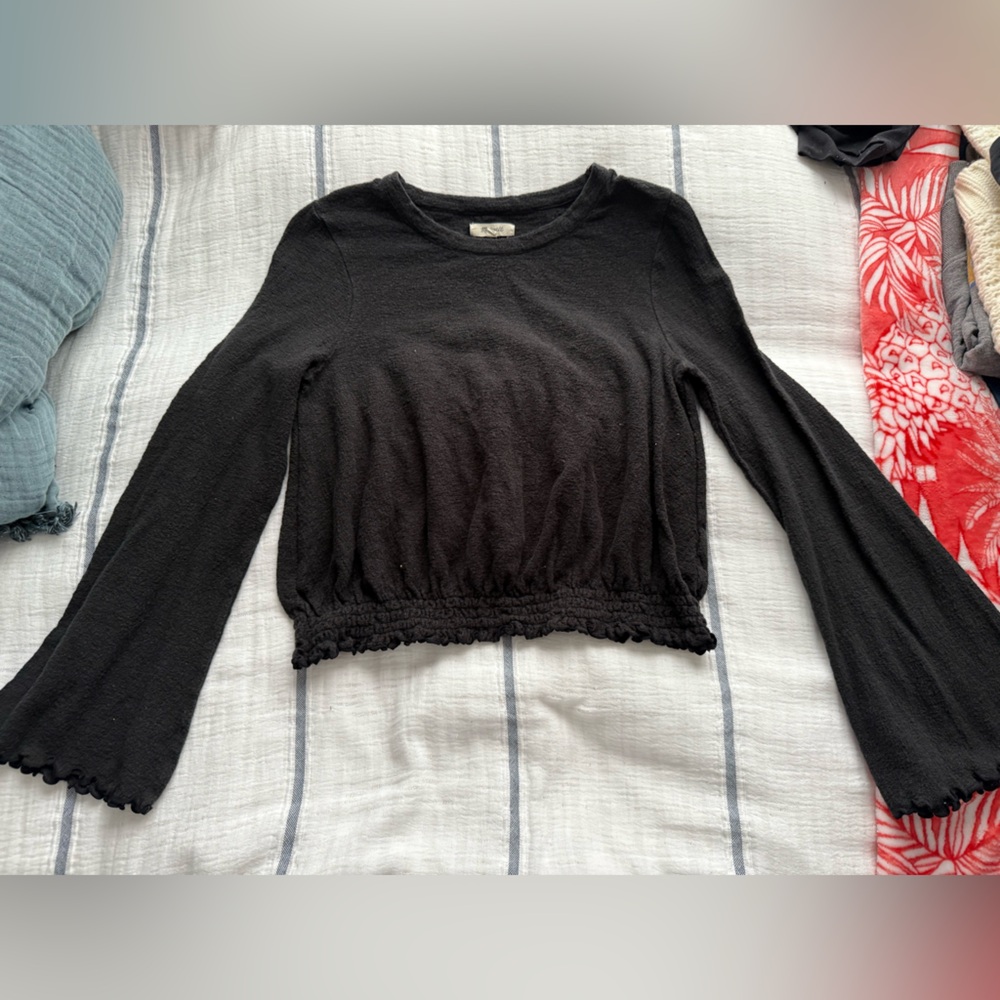 Madewell dark grey women’s blouse